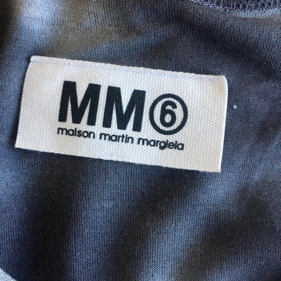 MM6 Maison Martin Marglela Tie Dye Draped Mini Dress - Picture 4 of 4